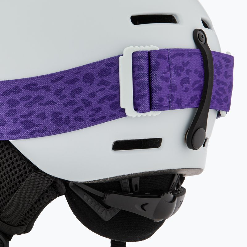 Children's ski helmet Salomon Player Combo + Goggles XV Jr ice flow/ice flow mid blue 8