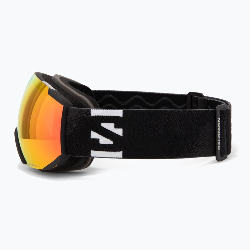 Children's ski goggles Salomon Radium black/mi mid red 4