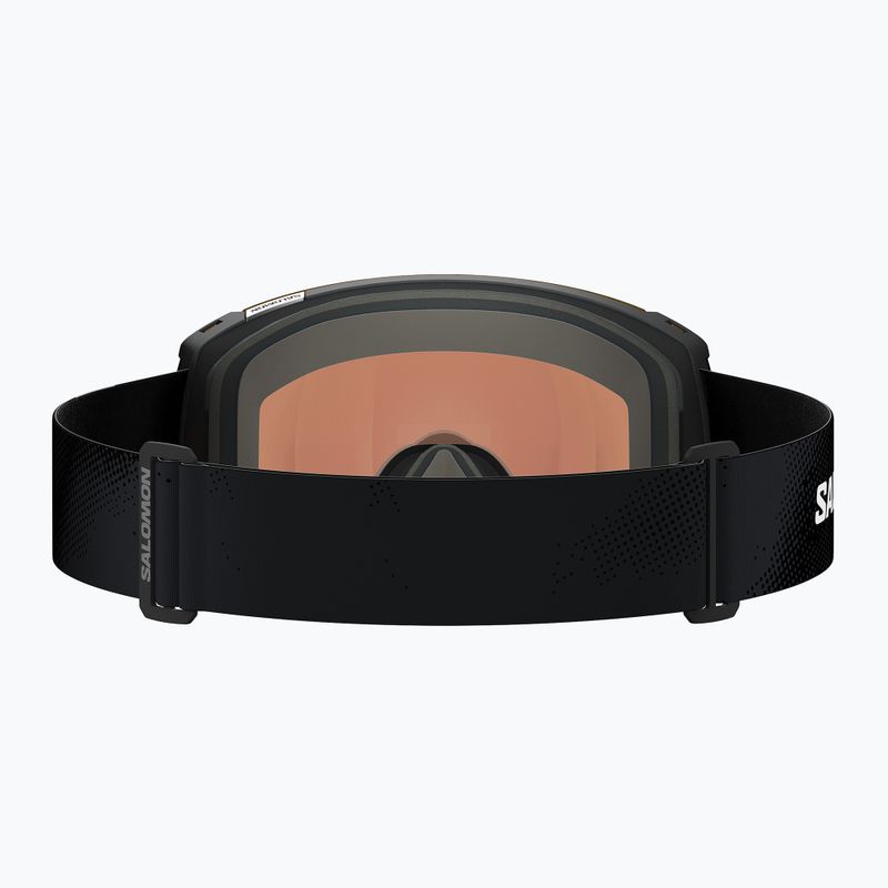 Children's ski goggles Salomon Radium black/mi mid red 6