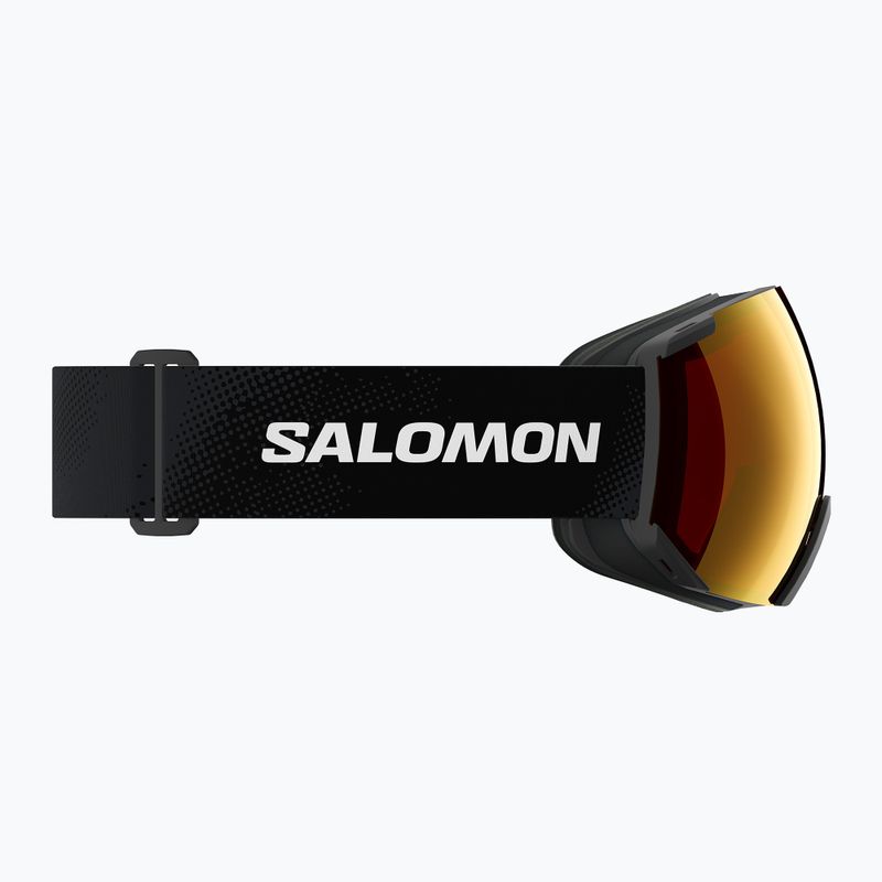 Children's ski goggles Salomon Radium black/mi mid red 7