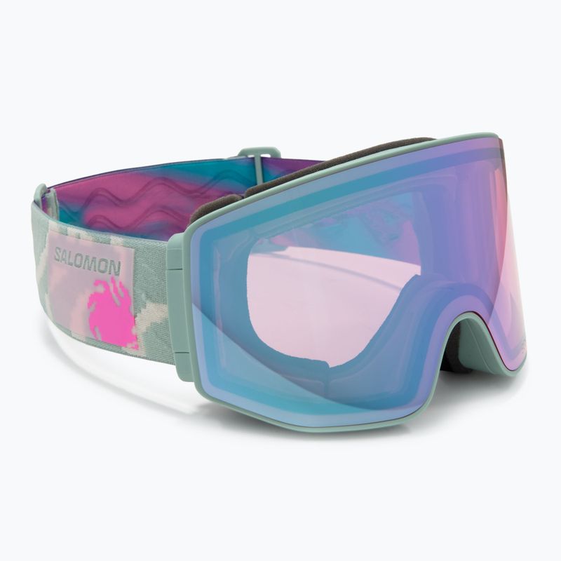 Goggles Salomon Sentry Prime Sigma iceberg green/sigma silver pink/sigma gun metal 2