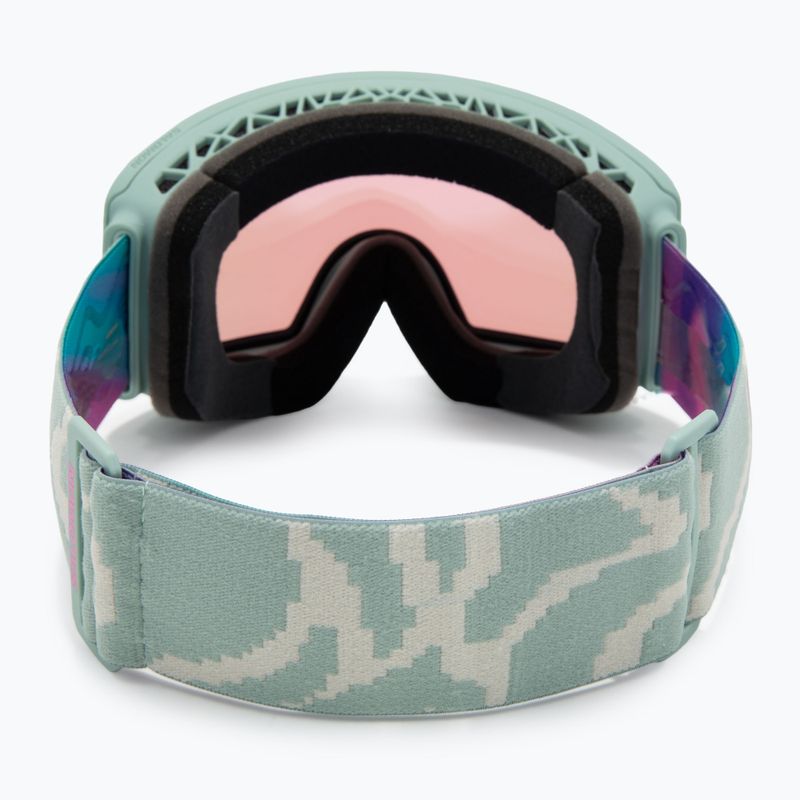 Goggles Salomon Sentry Prime Sigma iceberg green/sigma silver pink/sigma gun metal 4