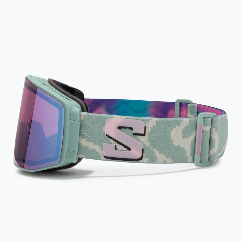 Goggles Salomon Sentry Prime Sigma iceberg green/sigma silver pink/sigma gun metal 5