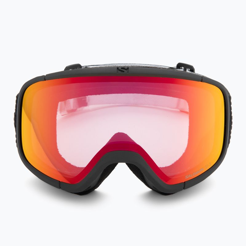 Ski goggles Salomon Aksium 2.0 Photo black/photo mi red 2