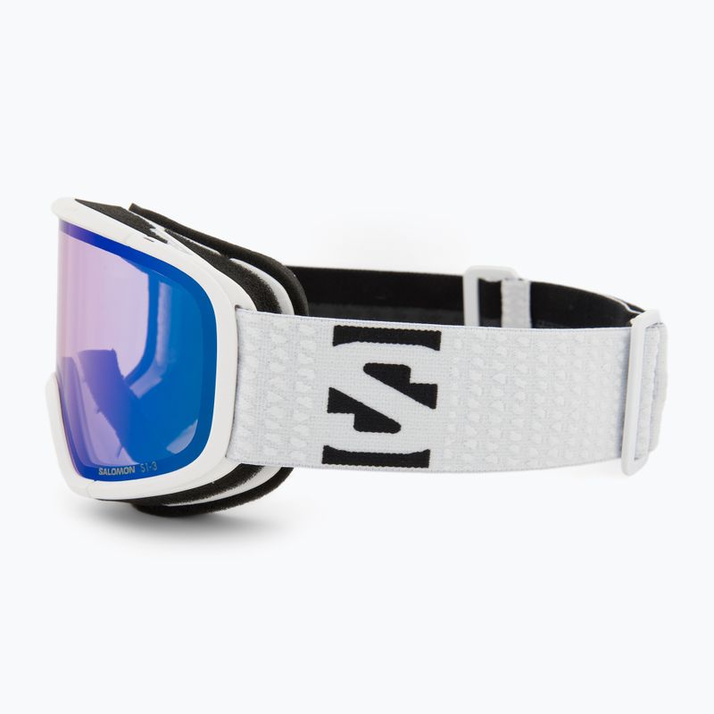 Ski goggles Salomon Aksium 2.0 Photo white/photo mi blue 4