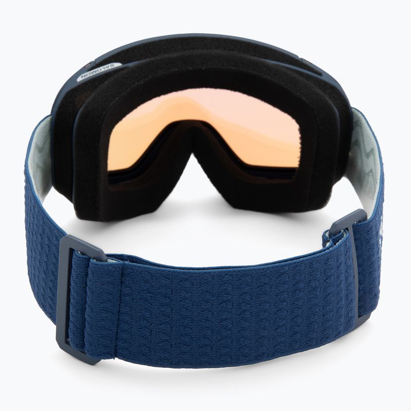 Ski goggles Salomon Aksium 2.0 dress blue/ml light blue 3