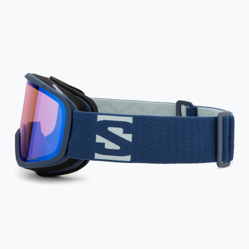 Ski goggles Salomon Aksium 2.0 dress blue/ml light blue 4