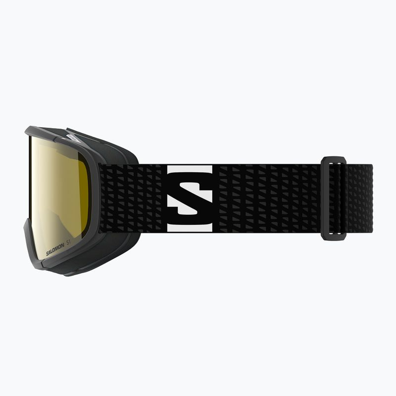 Ski goggles Salomon Aksium 2.0 Acces black/flash yellow 4