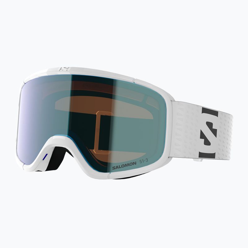Ski goggles Salomon Aksium 2.0 S Photo white/photo ml blue