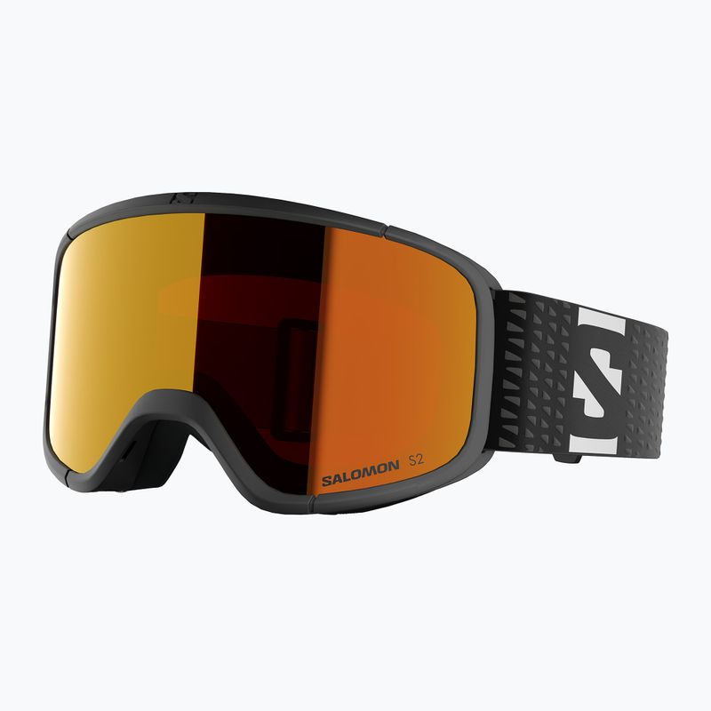 Ski goggles Salomon Aksium 2.0 S black/ml mid red