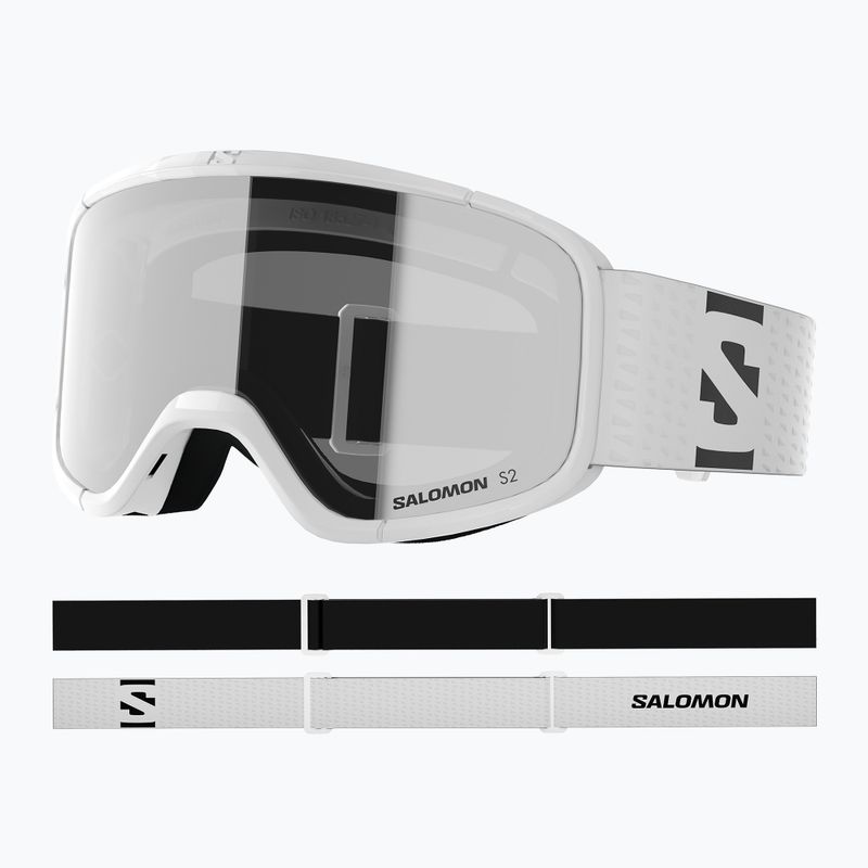 Ski goggles Salomon Aksium 2.0 S white/ml super white 5