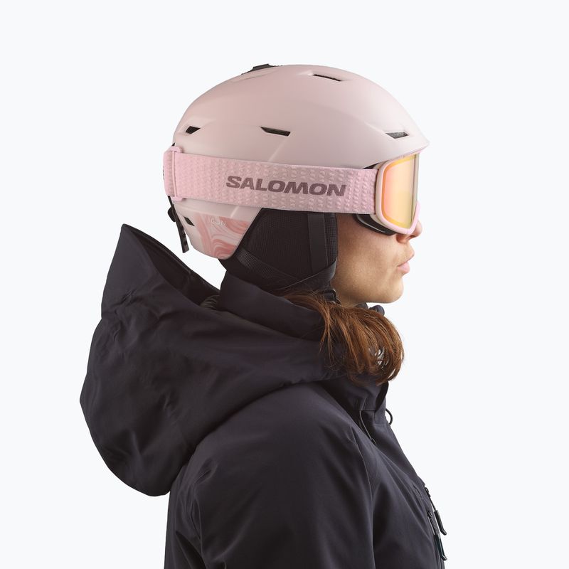 Ski goggles Salomon Aksium 2.0 S heavenly pink/ml ruby 6