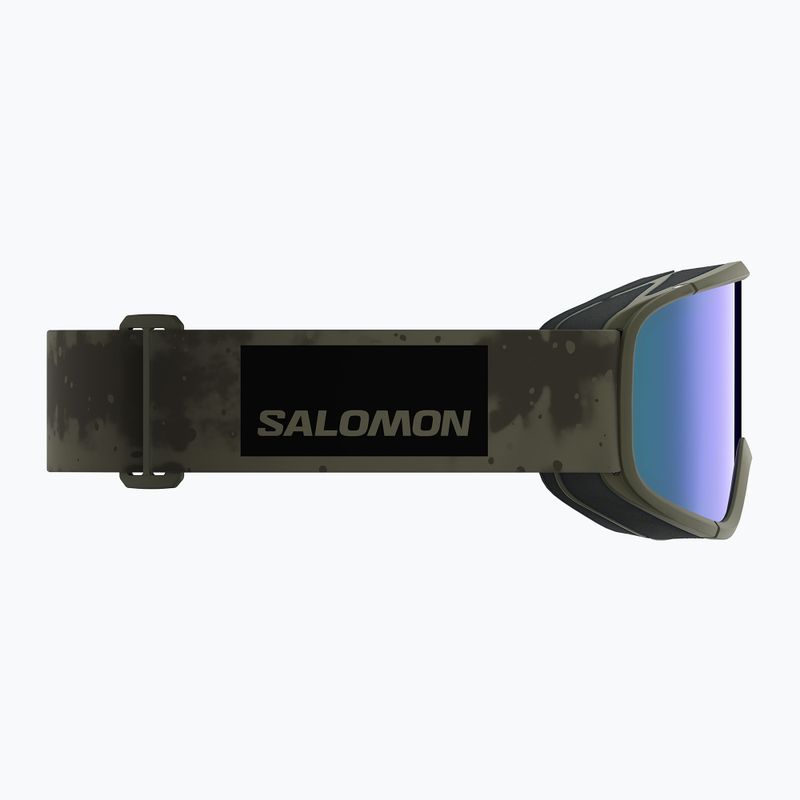 Ski goggles Salomon Aksium 2.0 S olive night/ml mid blue 3