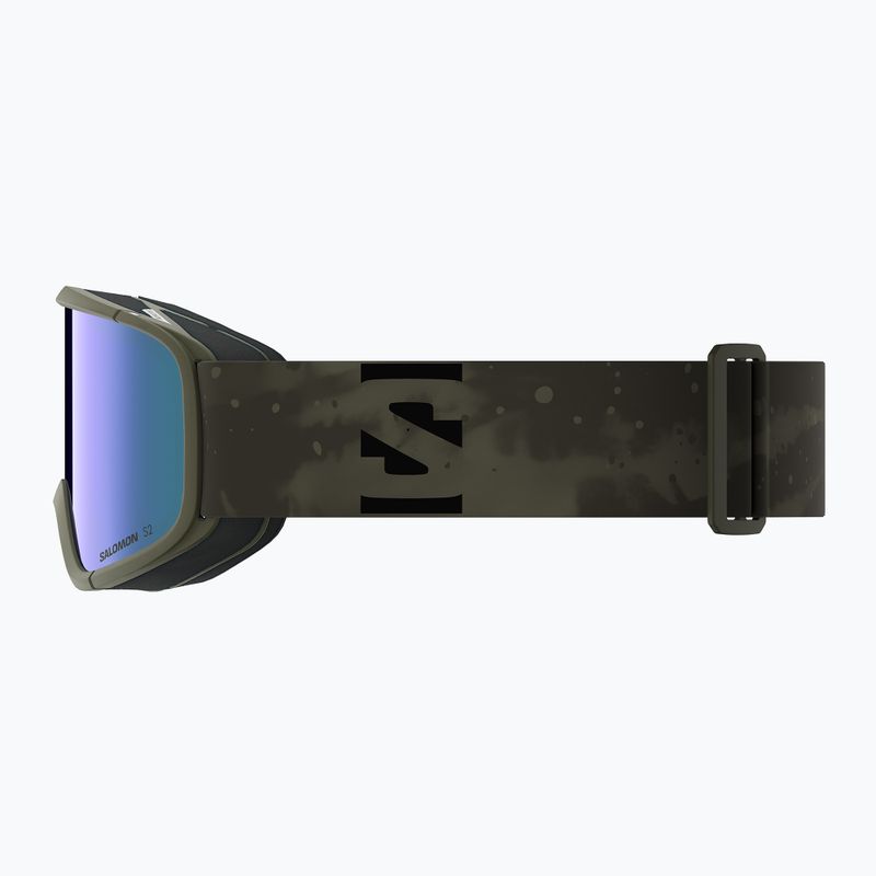 Ski goggles Salomon Aksium 2.0 S olive night/ml mid blue 4