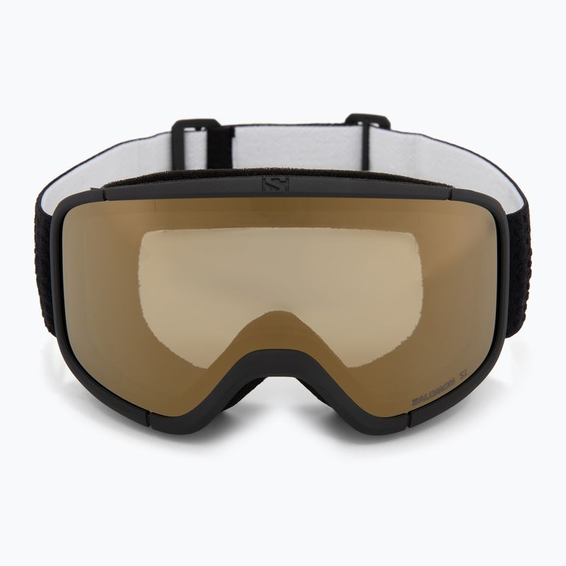 Ski goggles Salomon Aksium 2.0 S Acces black/flash gold 2