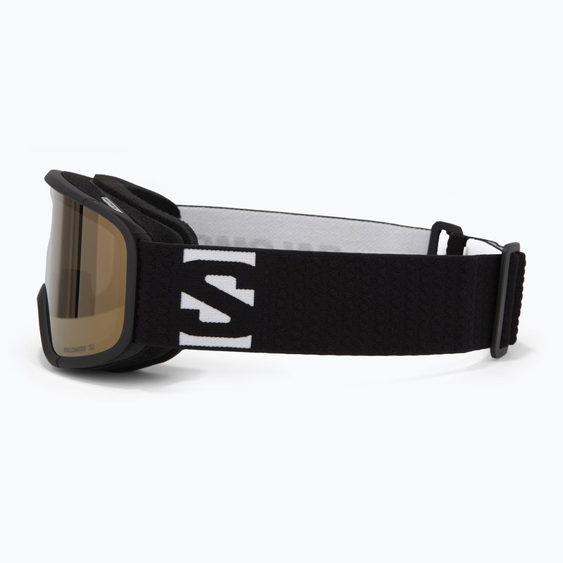 Ski goggles Salomon Aksium 2.0 S Acces black/flash gold 4