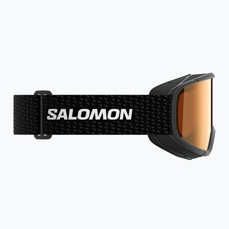 Children's ski goggles Salomon Lumi Acces Jr black/flash toric orange 3
