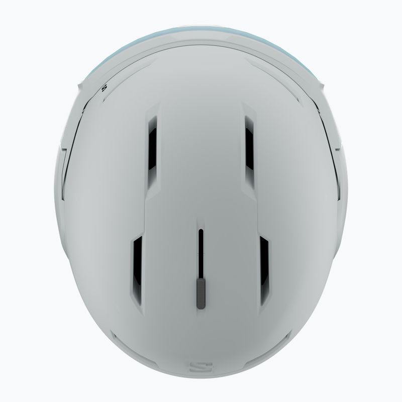 Ski helmet Salomon Osmo Pro Sigma Photo ice flow/sky blue 6