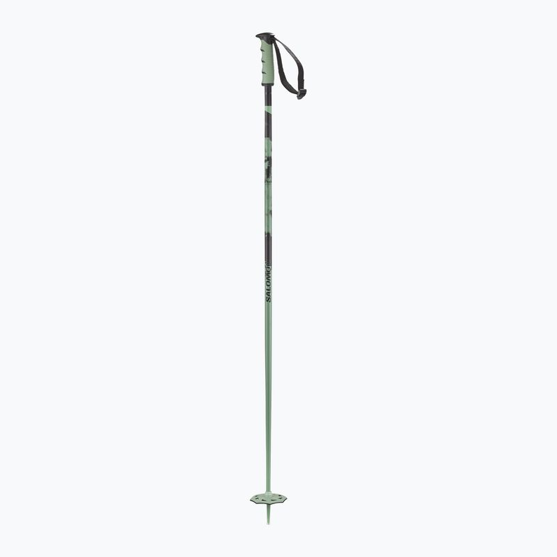 Ski poles Salomon Steep iceberg green/black 2