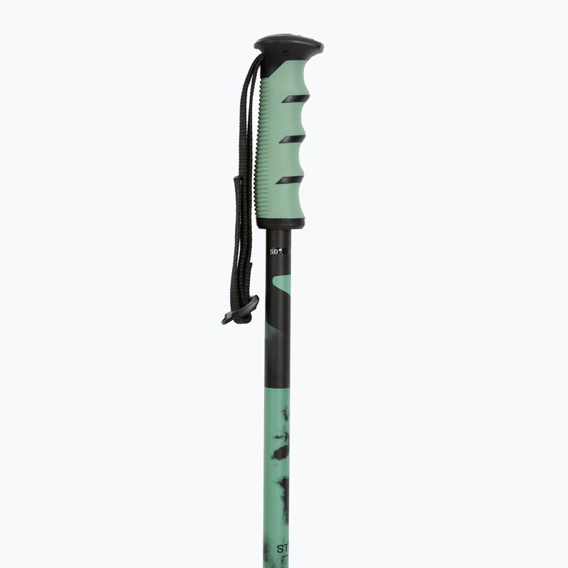 Ski poles Salomon Steep iceberg green/black 2
