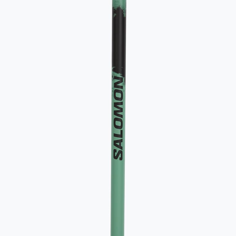 Ski poles Salomon Steep iceberg green/black 4