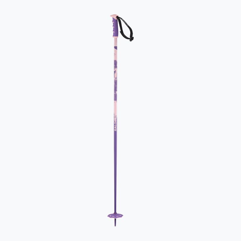 Ski poles Salomon Steep purple/pink 2
