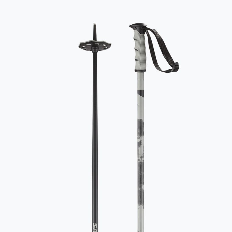 Ski poles Salomon Steep black/grey 3
