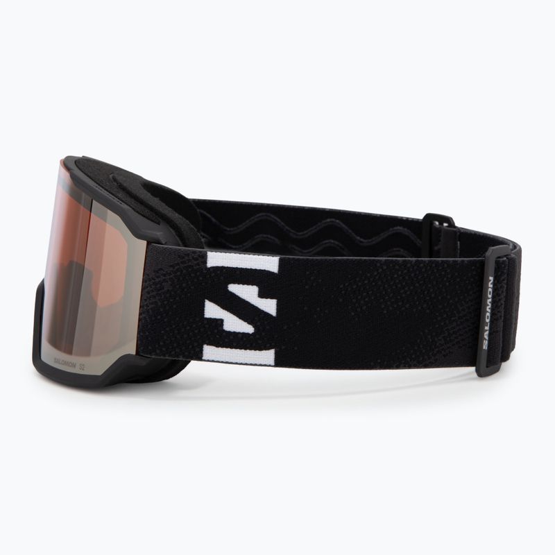 Ski goggles Salomon S/View 3 Access black/flash toric orange 4