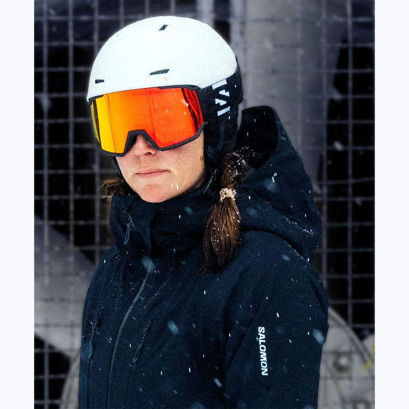 Ski goggles Salomon S/View 3 black/ml mid red 10