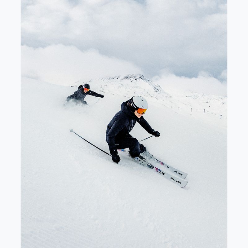 Salomon S/View 3 ski goggles black/ml mid red 7