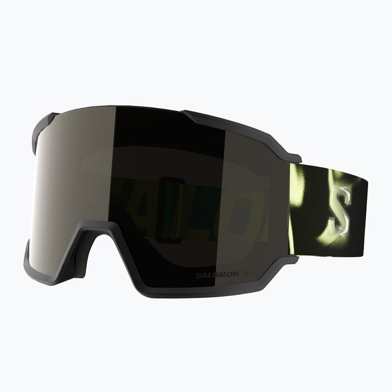 Ski goggles Salomon S/View 3 black yellow/ml black