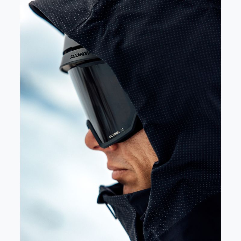 Ski goggles Salomon S/View 3 black yellow/ml black 7