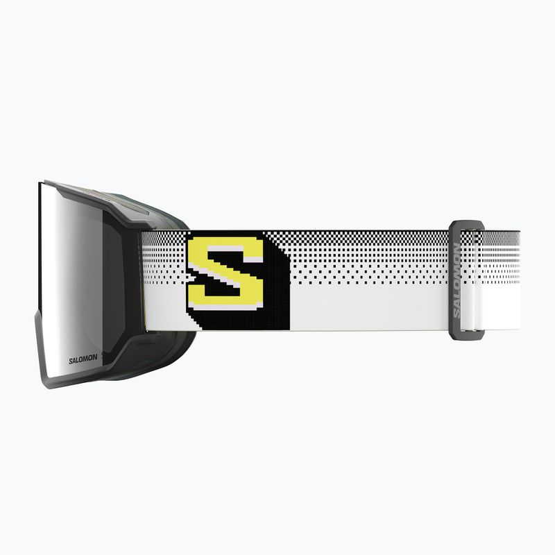 Ski goggles Salomon S/View 3 black pixels/ml super white 4