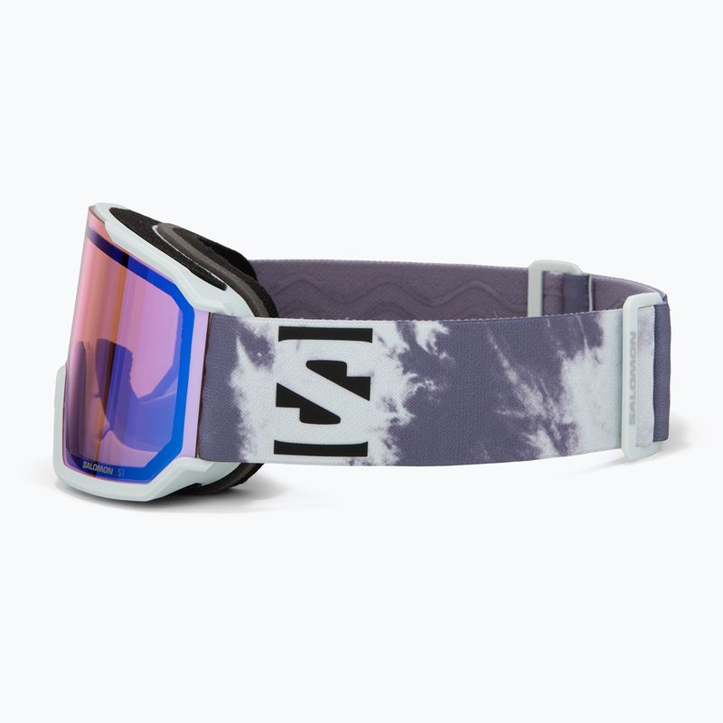 Ski goggles Salomon S/View 3 ice flow/ml light blue 4