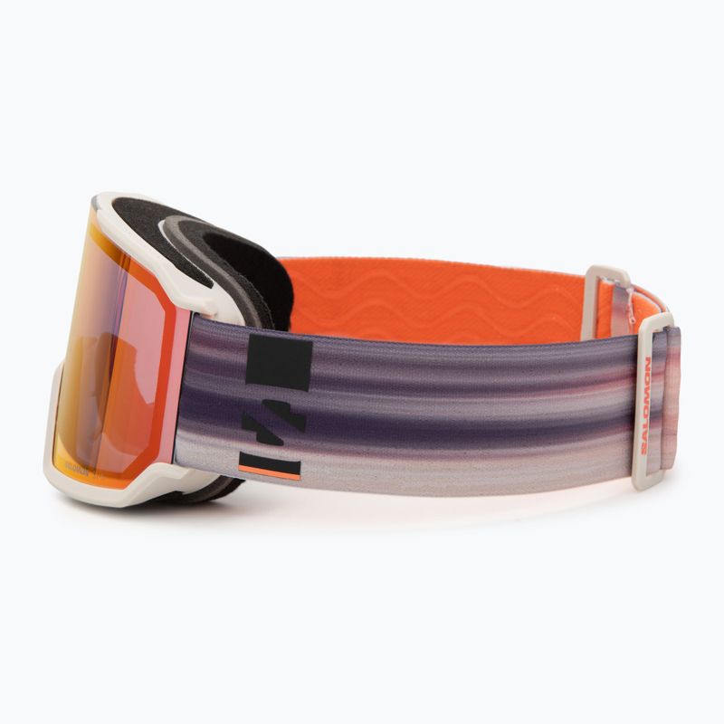 Ski goggles Salomon S/View 3 Photo rainy day/ml red 4