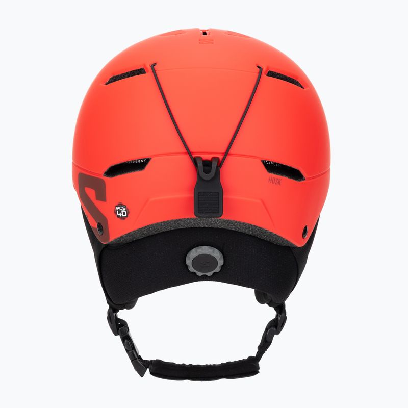 Children's ski helmet Salomon Husk Jr cherry tomato 4