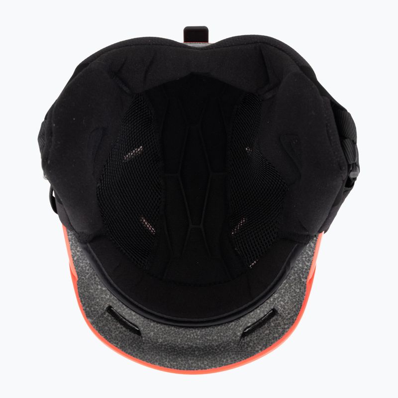 Children's ski helmet Salomon Husk Jr cherry tomato 5