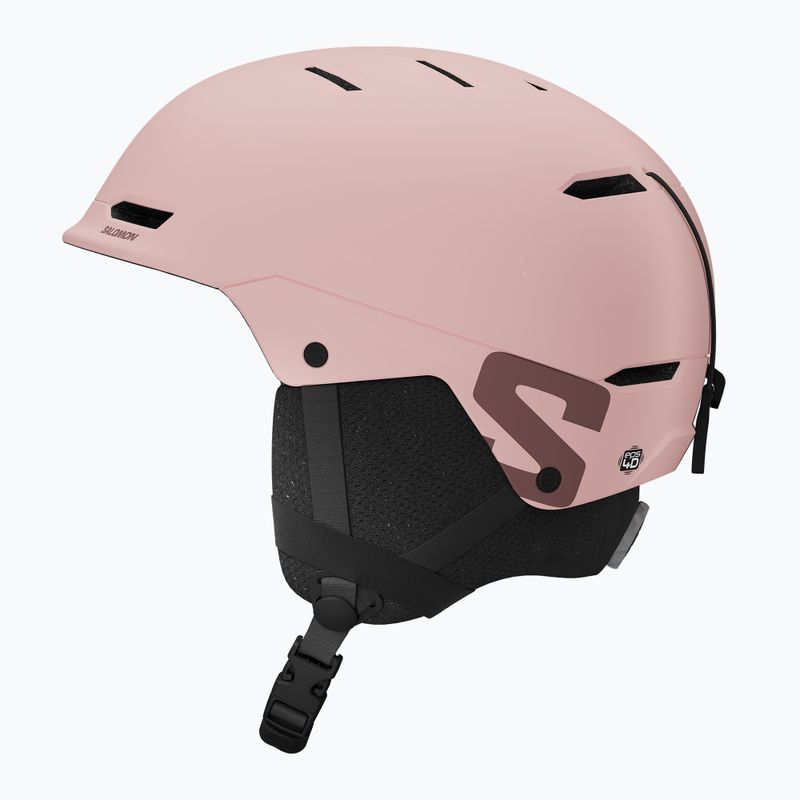 Children's ski helmet Salomon Husk Jr heavenly pink 2