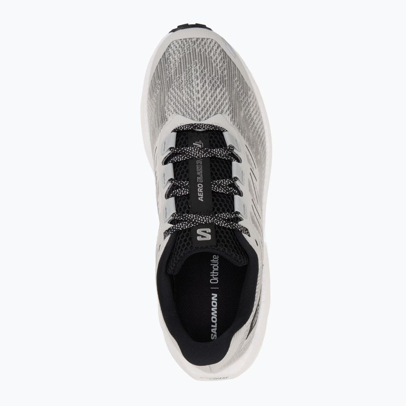 Men's running shoes Salomon Aero Blaze 3 Gravel lunar rock/white/black 5