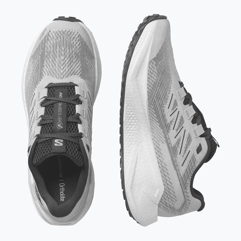 Men's running shoes Salomon Aero Blaze 3 Gravel lunar rock/white/black 13