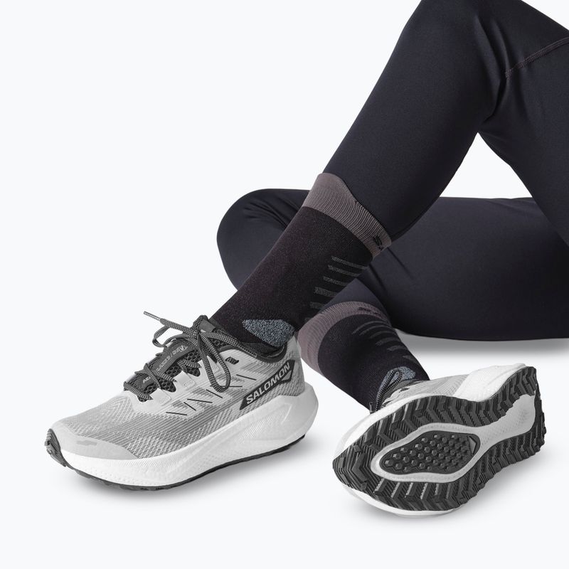 Men's running shoes Salomon Aero Blaze 3 Gravel lunar rock/white/black 15