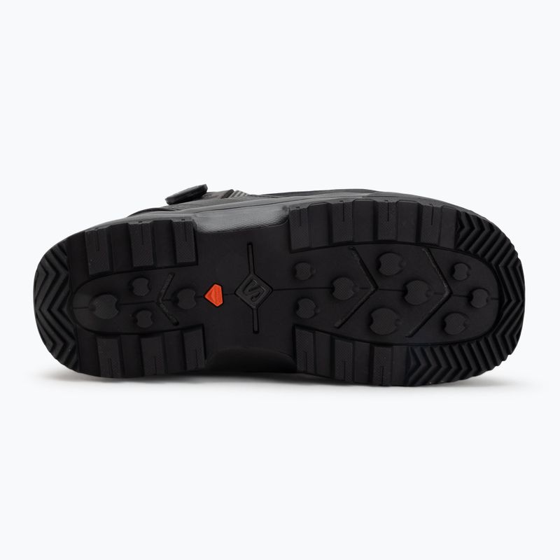 Men's snowboard boots Salomon Malamute Dual Boa black 4