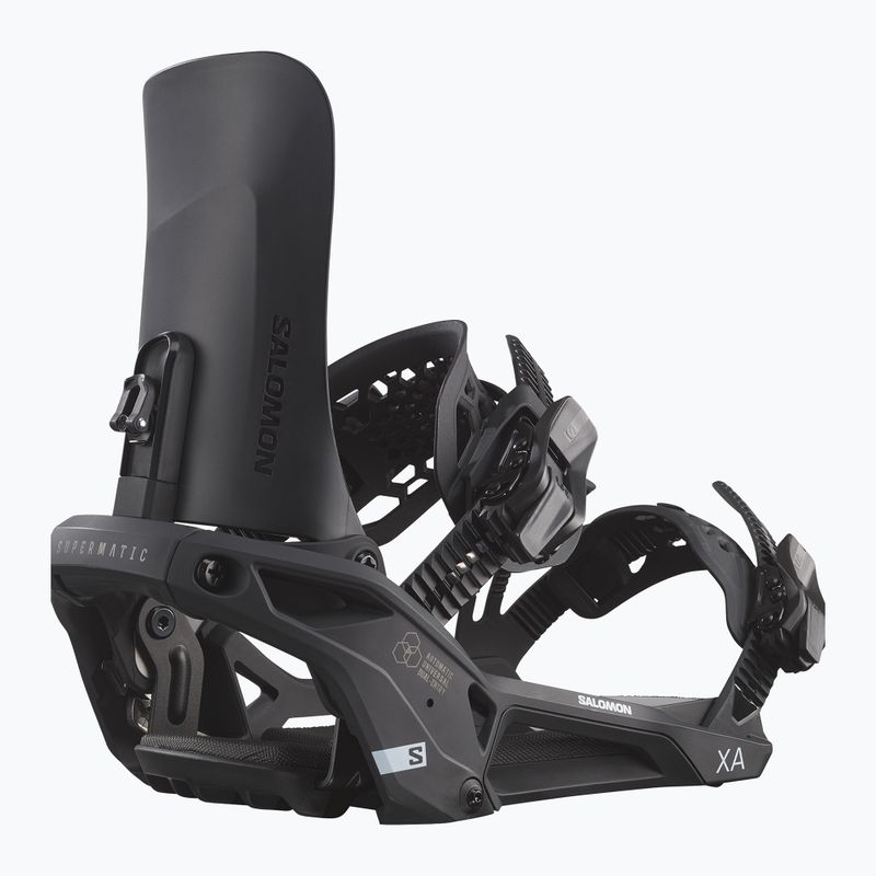 Snowboard bindings Salomon XA Supermatic black 2