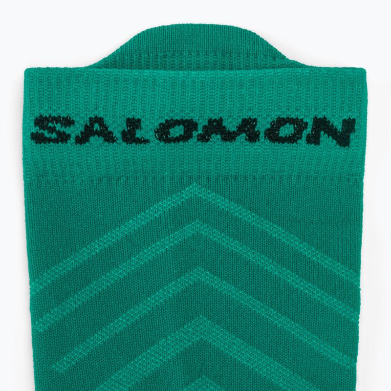 Socks Salomon Aero Crew dynasty green/waterfall 3