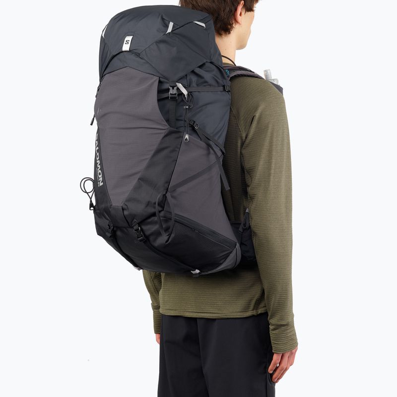Men's hiking backpack Salomon Aerotrek 50 l anthracite/nine iron/alloy 3