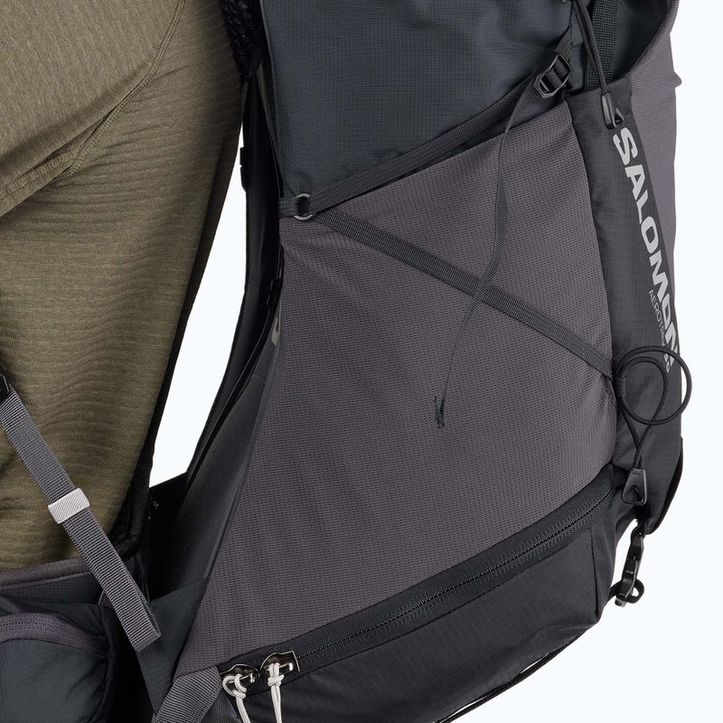 Men's hiking backpack Salomon Aerotrek 50 l anthracite/nine iron/alloy 8