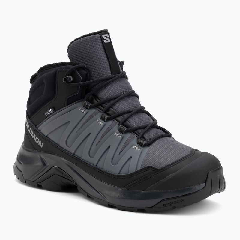 Men's hiking boots Salomon X-Adventure Coldrush WP asphalt / black / alloy