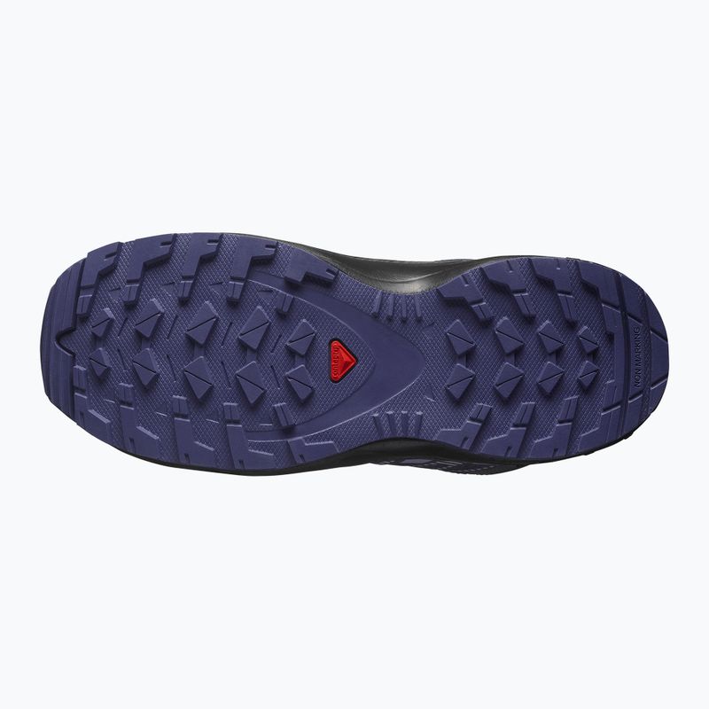 Children's hiking boots Salomon XA Pro V8 MID WP turbulence / black / liberty 11