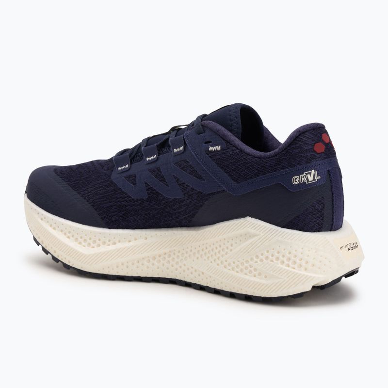 Men's running shoes Salomon Aero Glide 3 Gravel astral aura/vanilla ice/haute red 3