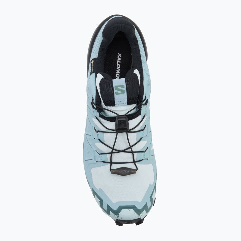 Women's running shoes Salomon Speedcross 6 GTX ballad blue/black/tourmaline 5